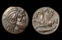 Panticapaeum, Old Satyr & Griffin, ca. 310-303 BC, Sold!